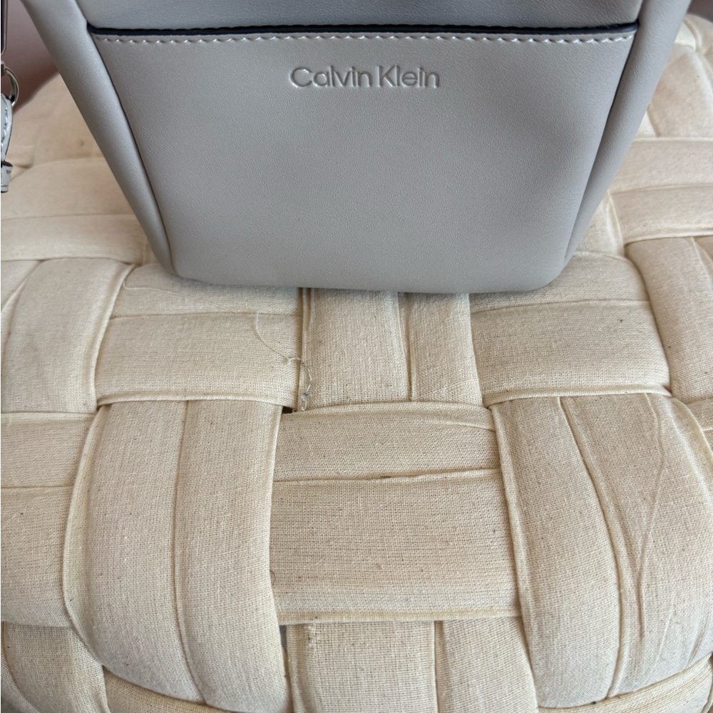 Calvin Klein Light Gray Crossbody Bag